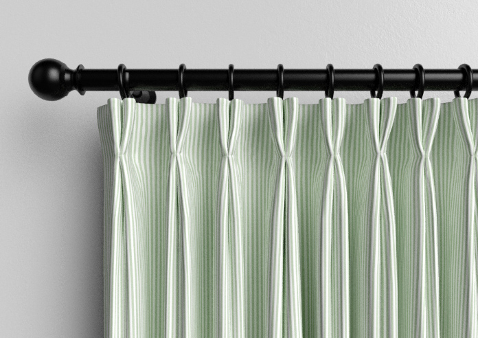 Nautical Stripes, Seagrass - Made to Measure Curtains - Image 10